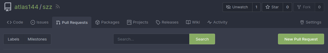 Nový pull request
